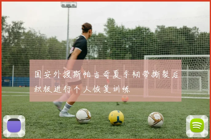 国安外援斯帕吉奇夏季韧带撕裂后积极进行个人恢复训练